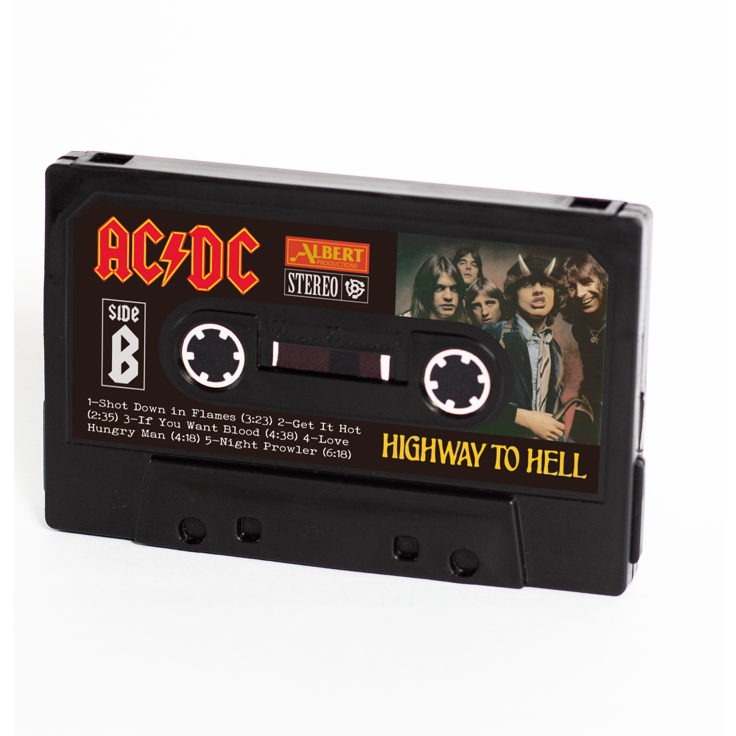 Carteira ACDC Highway to Hell - preta lado B