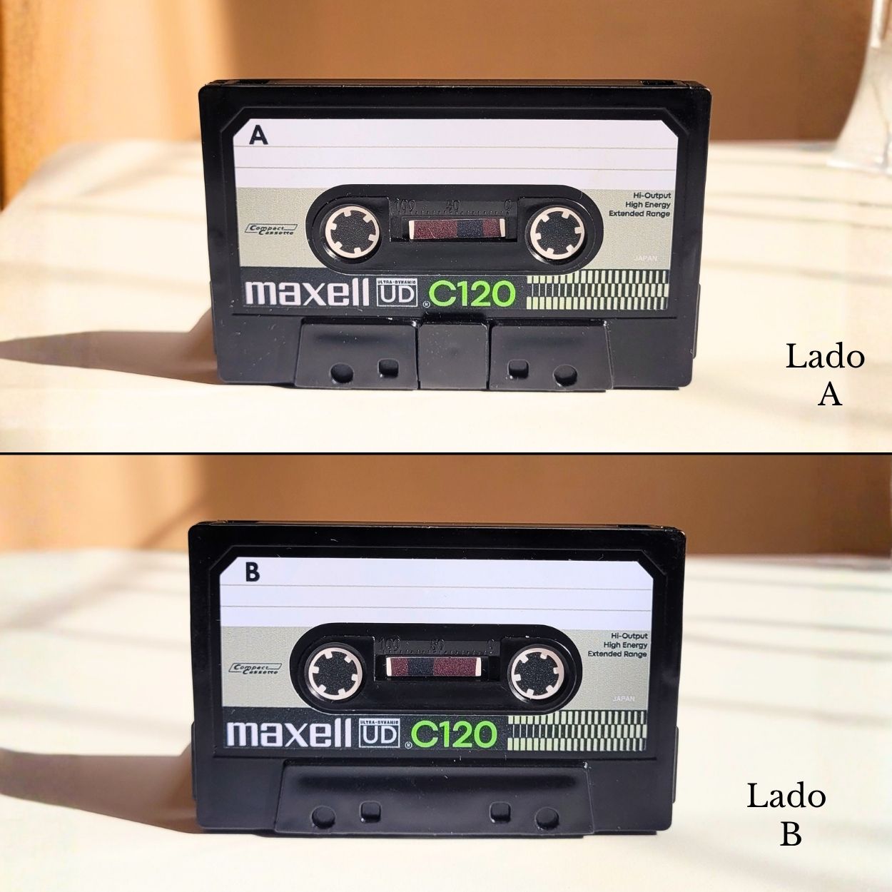 Carteira Cassete Maxell UD C120