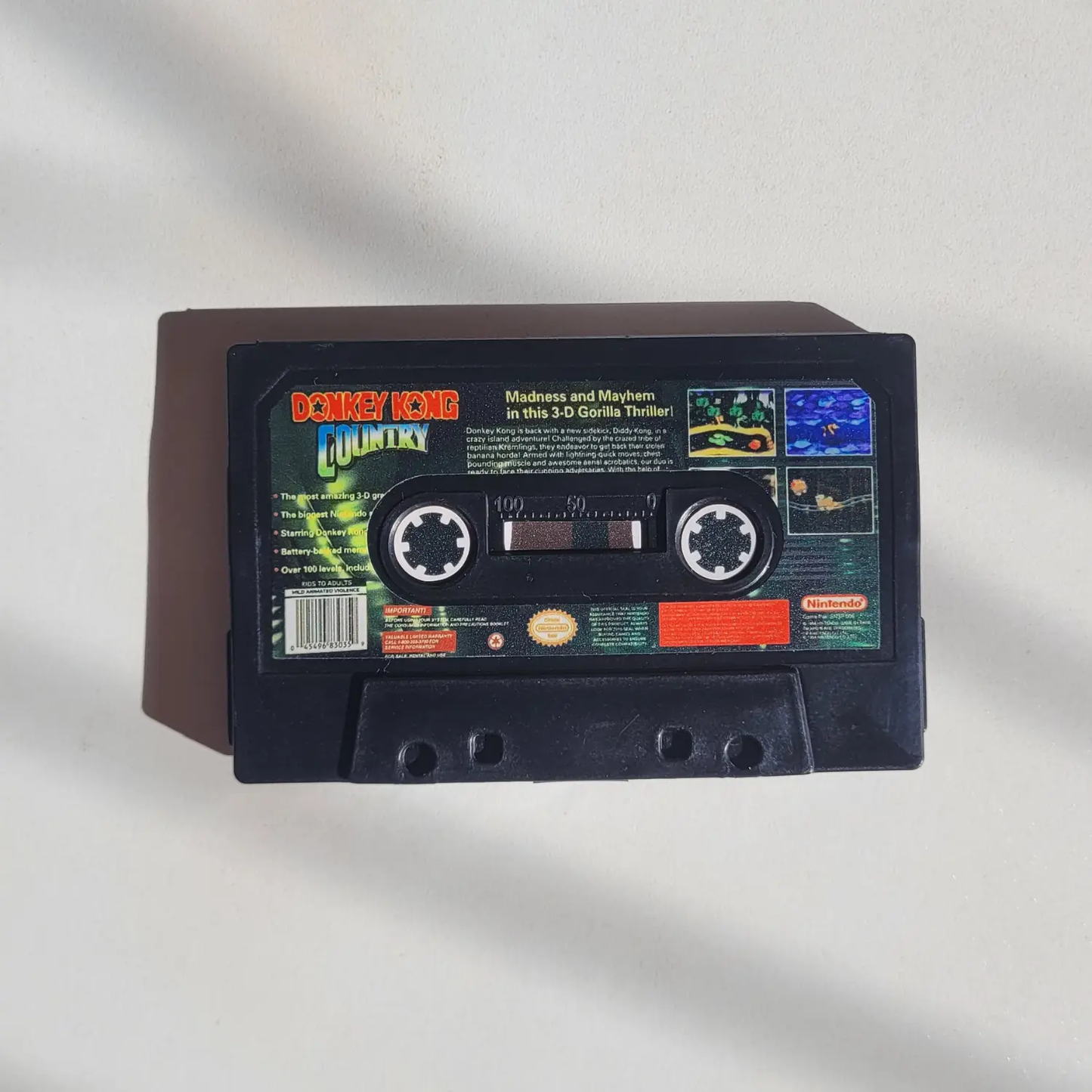 Carteira Donkey Kong Country SNES