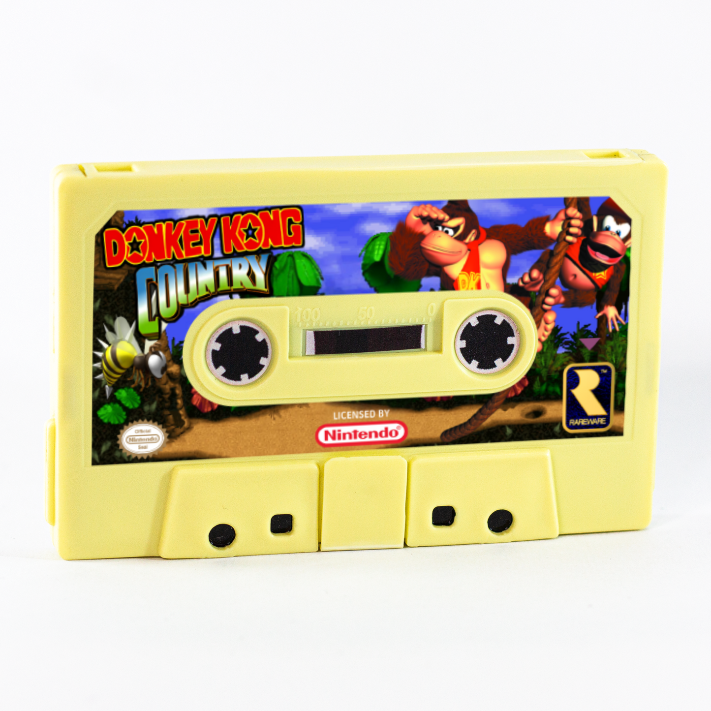 Carteira Donkey Kong Country SNES - bege - lado A