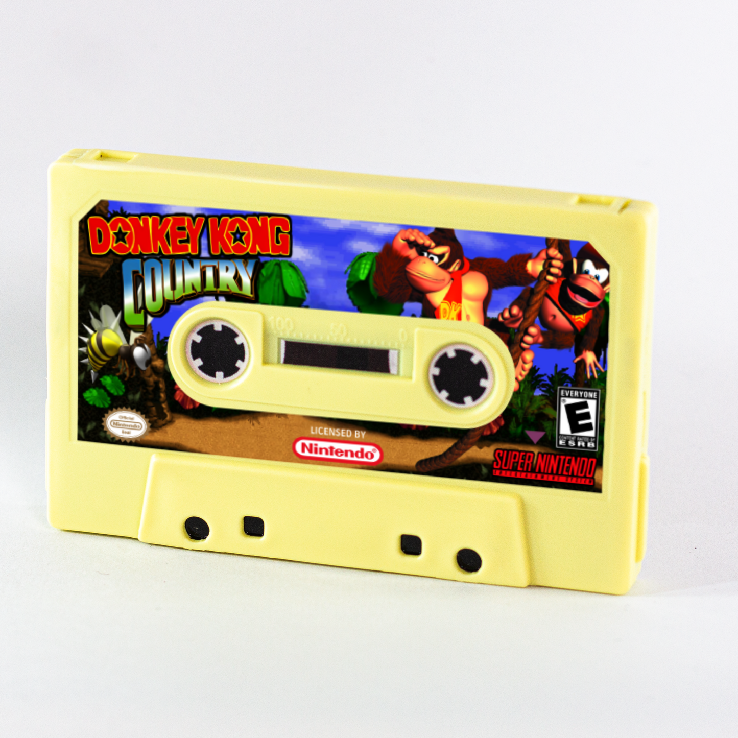 Carteira Donkey Kong Country SNES - bege - lado B