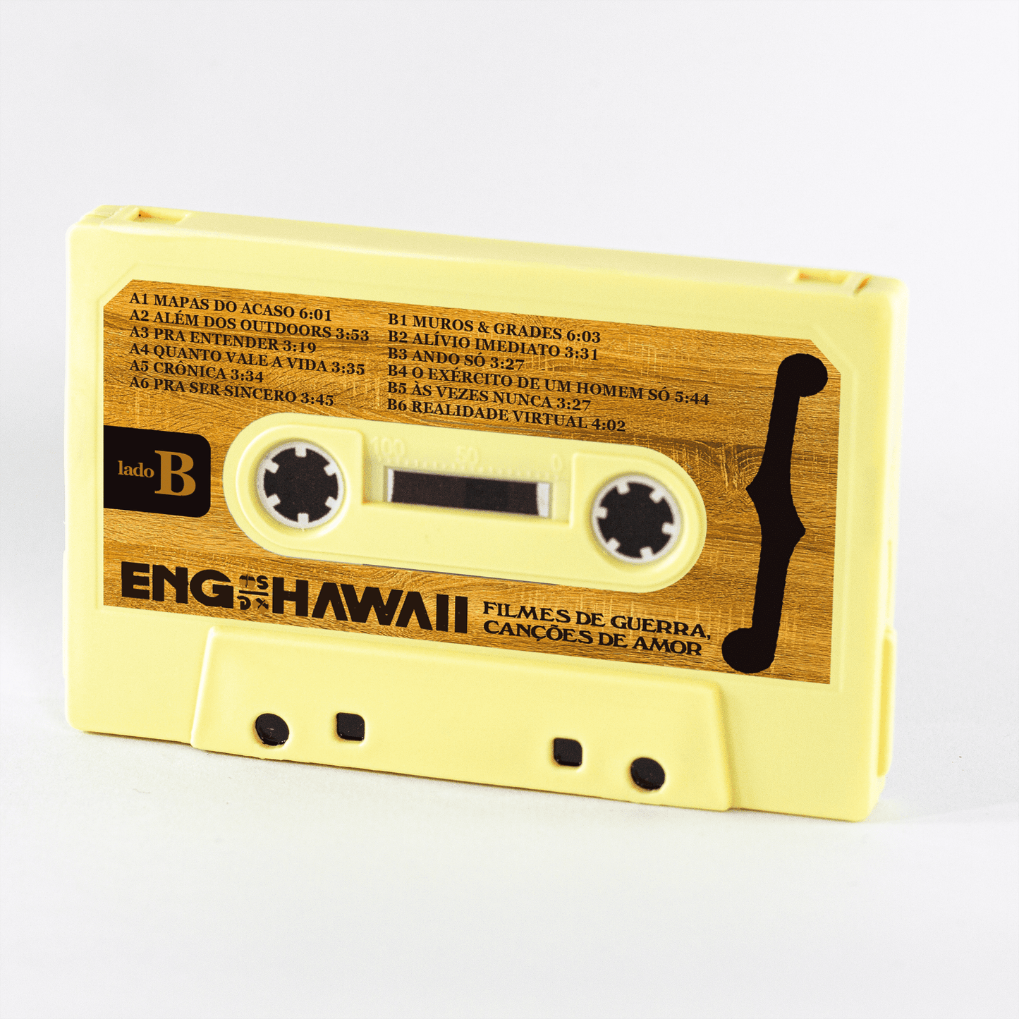 Carteira Engenheiros do Hawaii (Filmes de Guerra, Canções de amor)