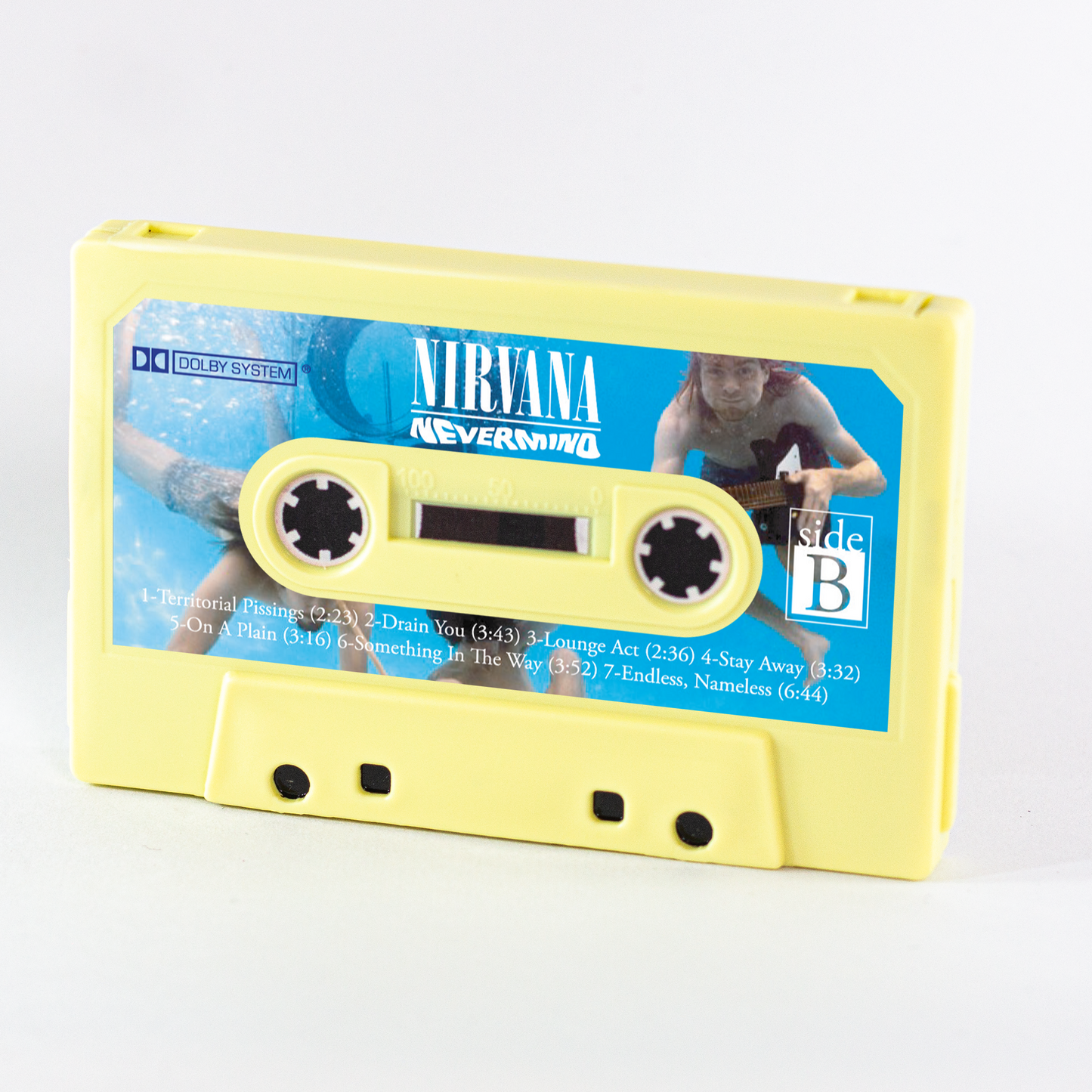 Carteira Nirvana (Nevermind) - bege - lado B