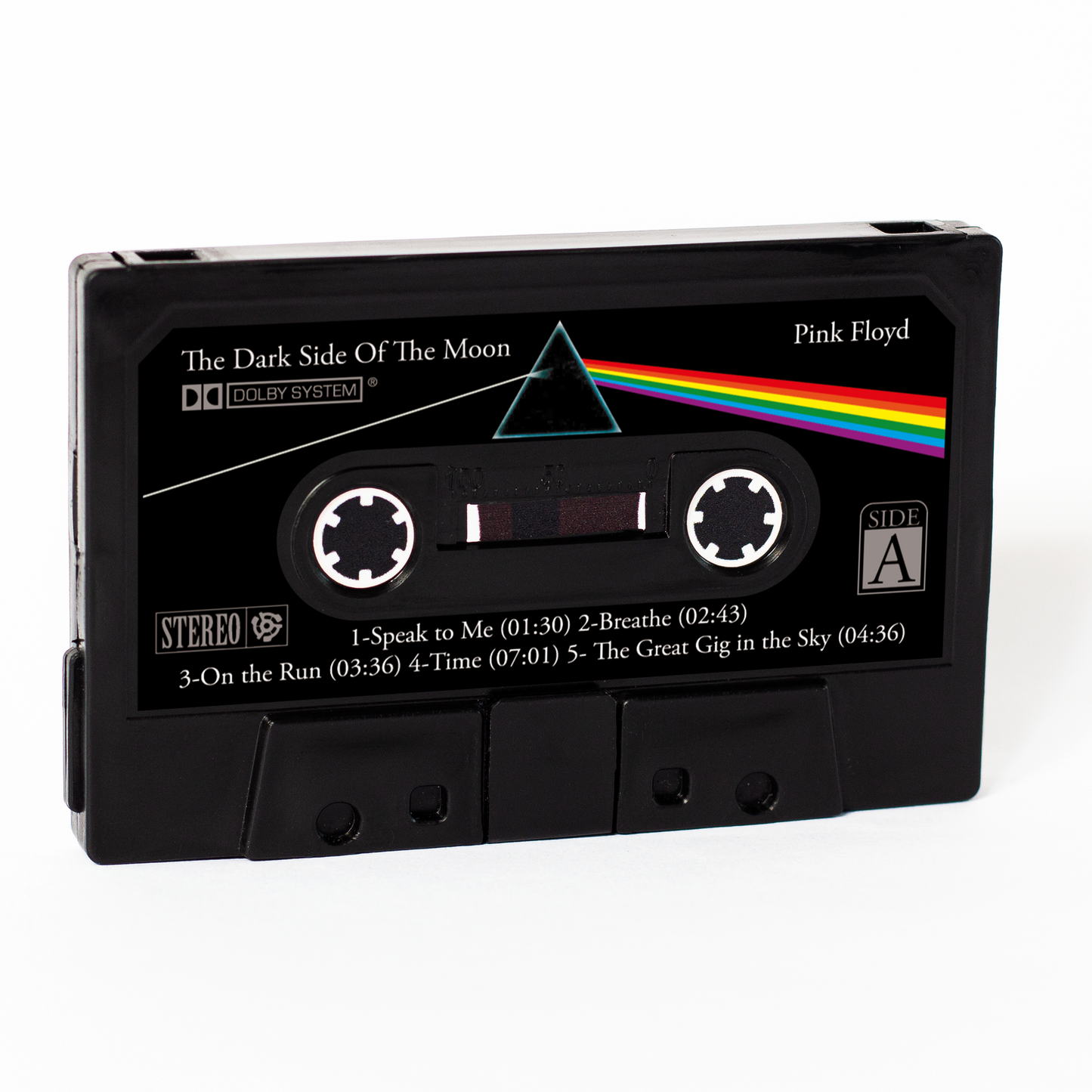 Carteira Pink Floyd (Dark Side Of the Moon) - preta - lado A