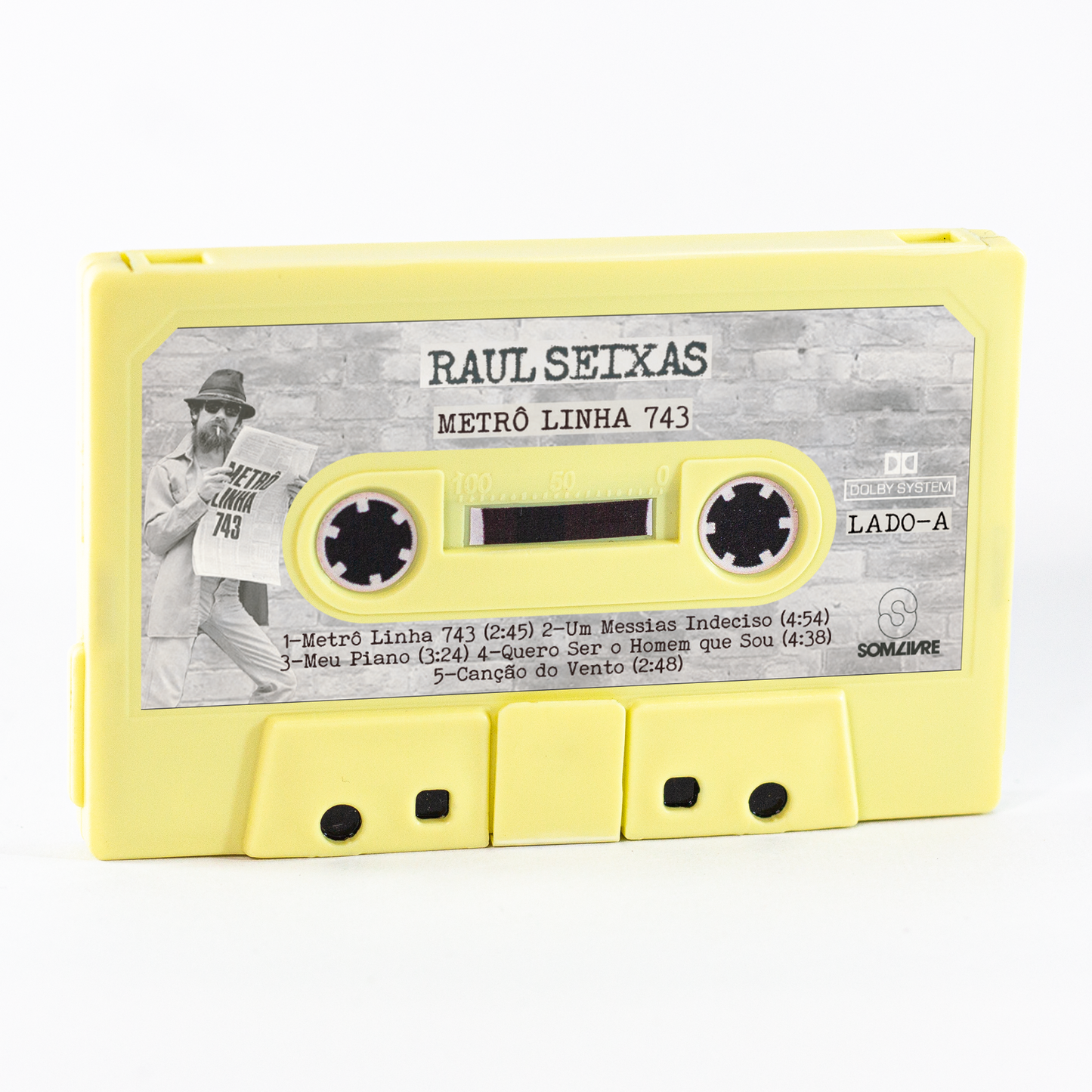 Carteira Raul Seixas (Metrô Linha 743) - Mr. Bacon Store