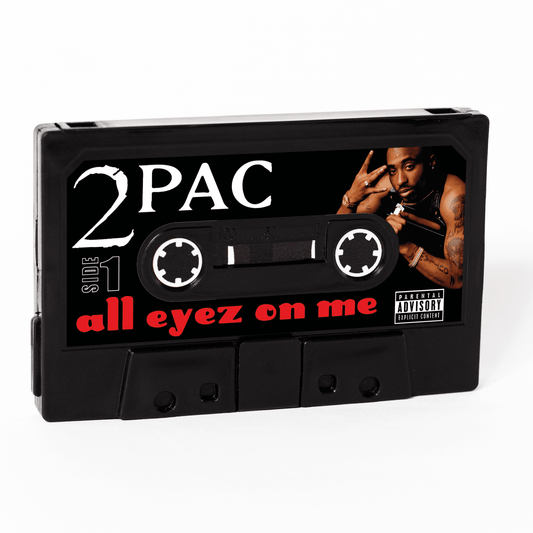 Carteira 2Pac - All eyes on me - preta lado A