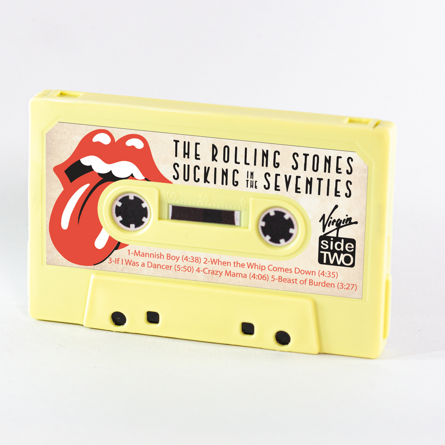 Cartera K7 - Rolling Stones (Chupando en los años setenta)