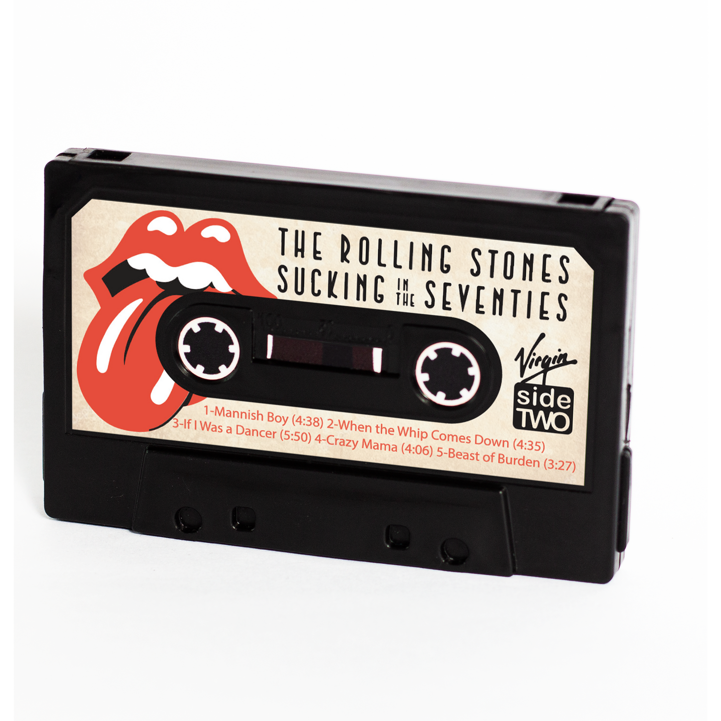 Cartera K7 - Rolling Stones (Chupando en los años setenta)