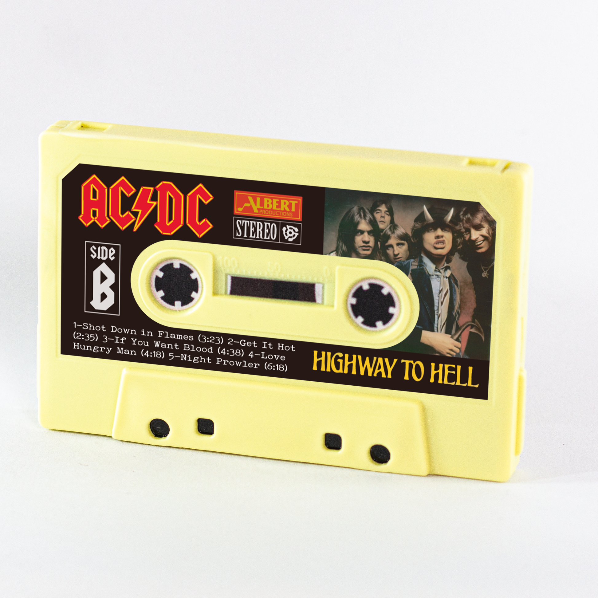 Carteira ACDC  Highway to Hell - bege lado B