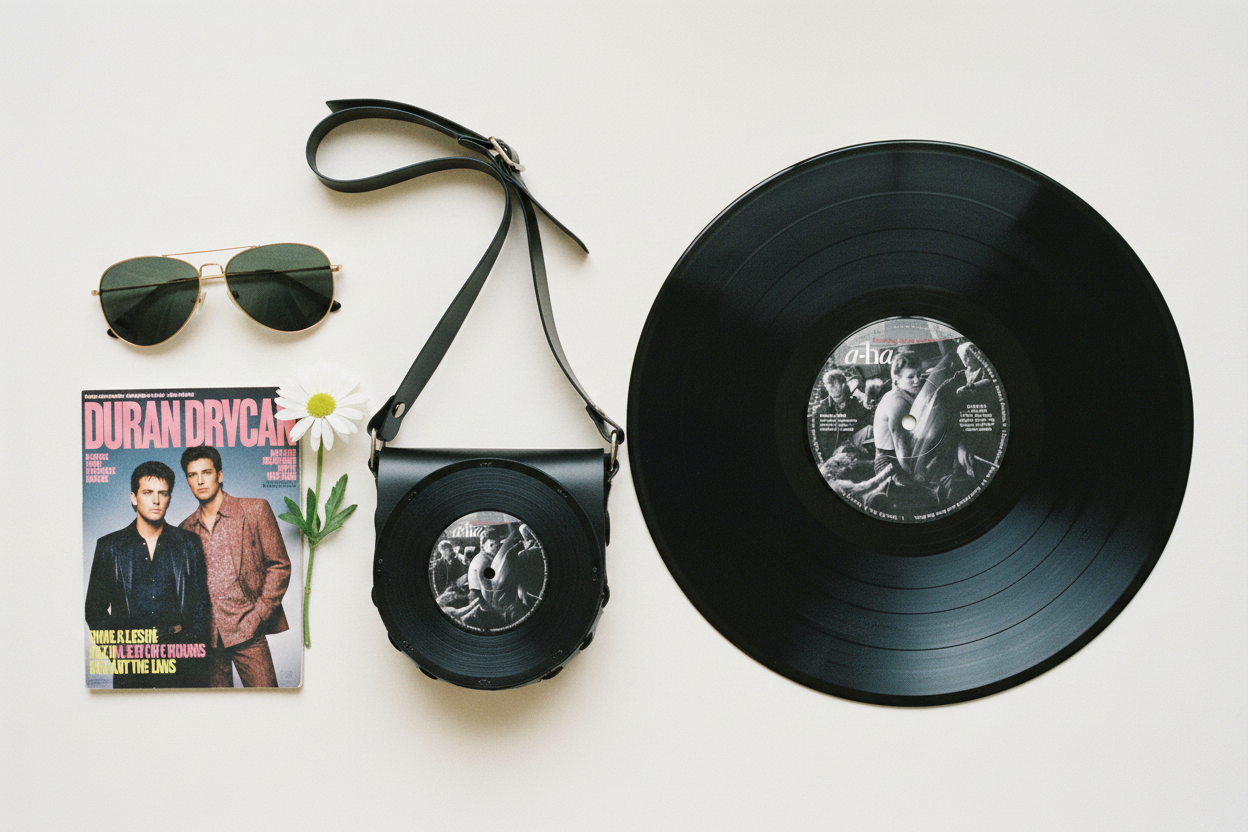 Bolsa Disco de Vinil - A-ha (Hunting high and low)
