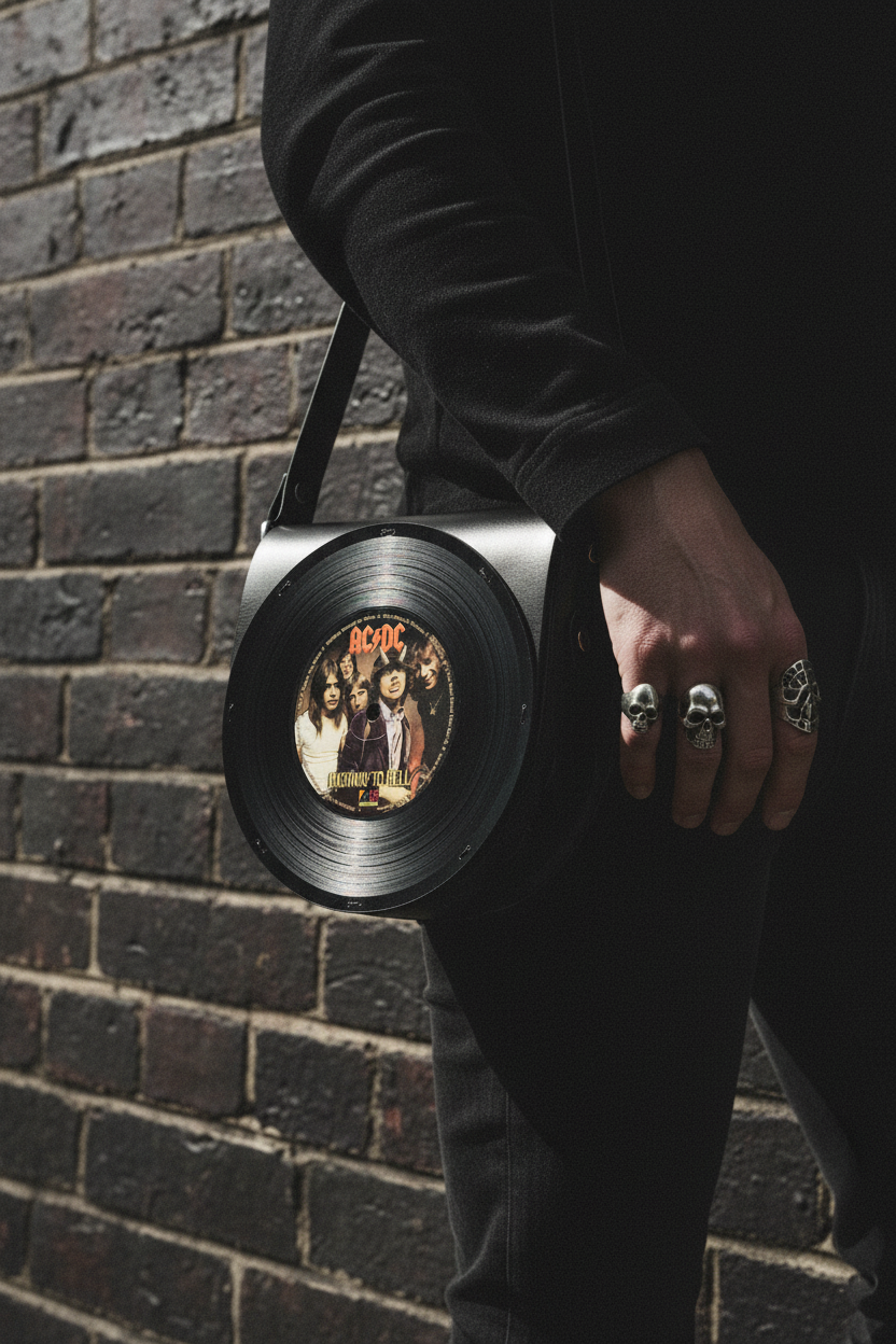 Bolsa Disco de Vinil - ACDC (Highway to Hell)