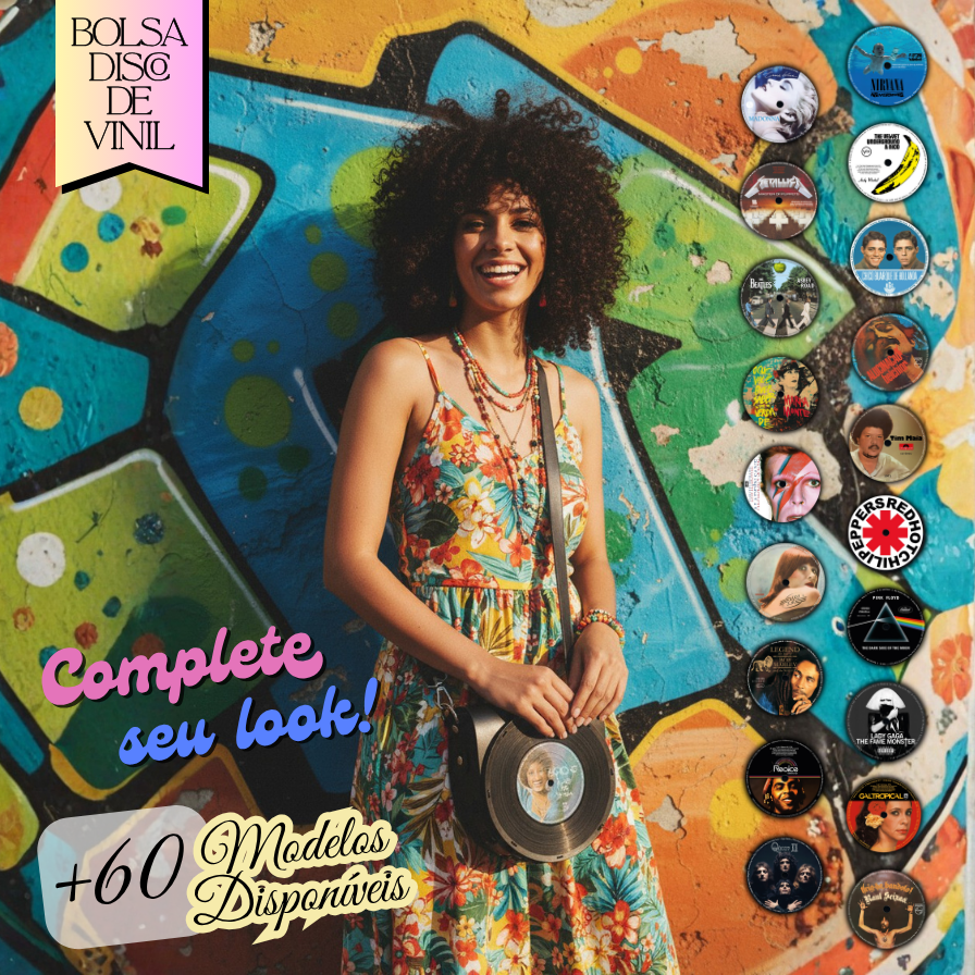 Bolsa Disco de Vinil - Alcione (A voz do samba)