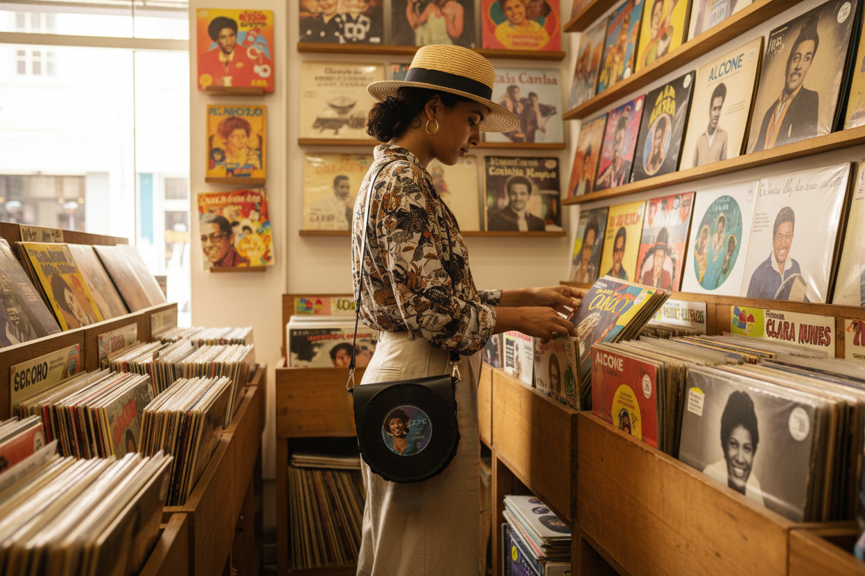 Bolsa Disco de Vinil - Alcione (A voz do samba)