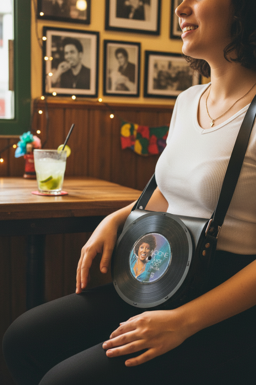 Bolsa Disco de Vinil - Alcione (A voz do samba)