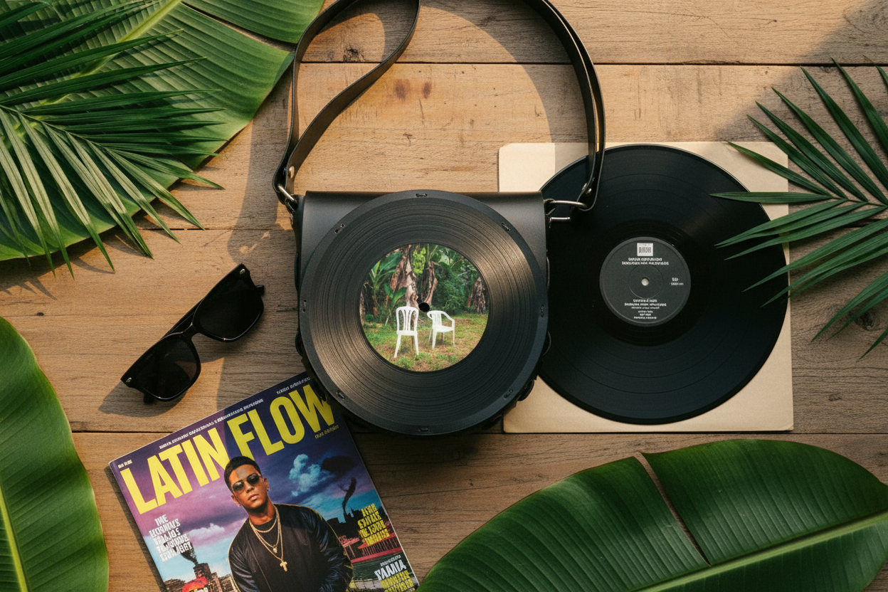 Bolsa Disco de Vinil - Bad Bunny - (Debí Tirar Más Fotos) - Arte 1