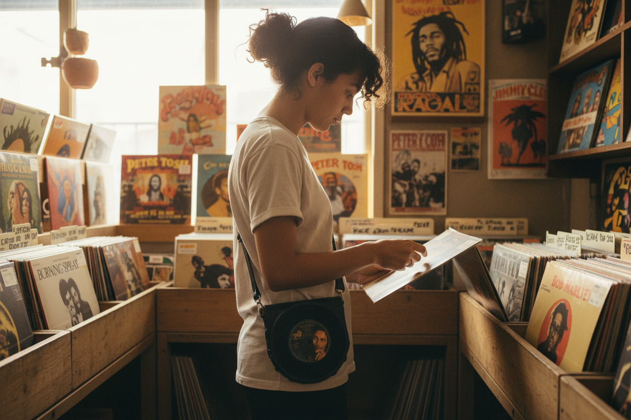 Bolsa Disco de Vinil - Bob Marley