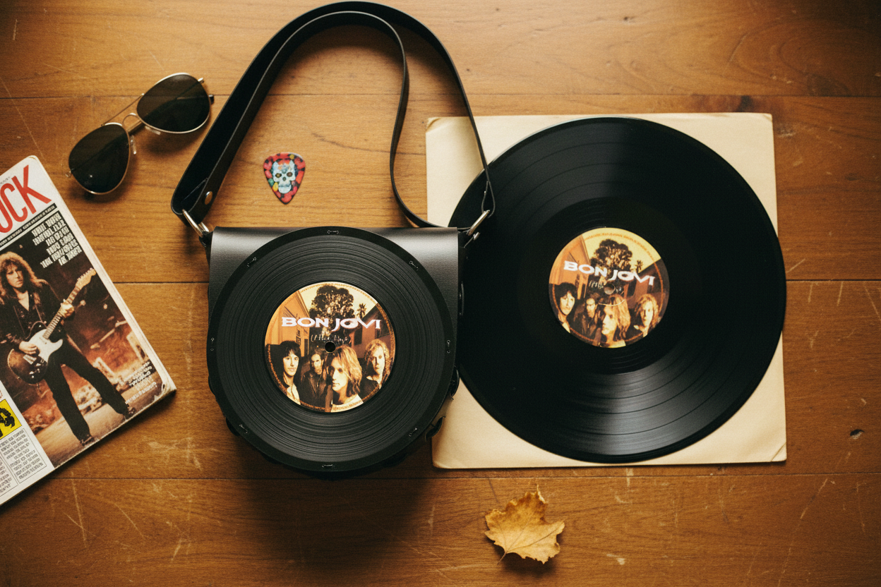 Bolsa Disco de Vinil - Bon Jovi