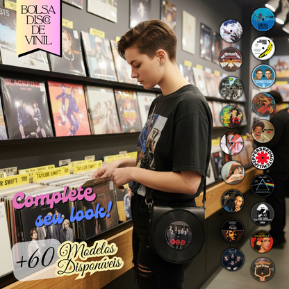 Bolsa Disco de Vinil - BTS