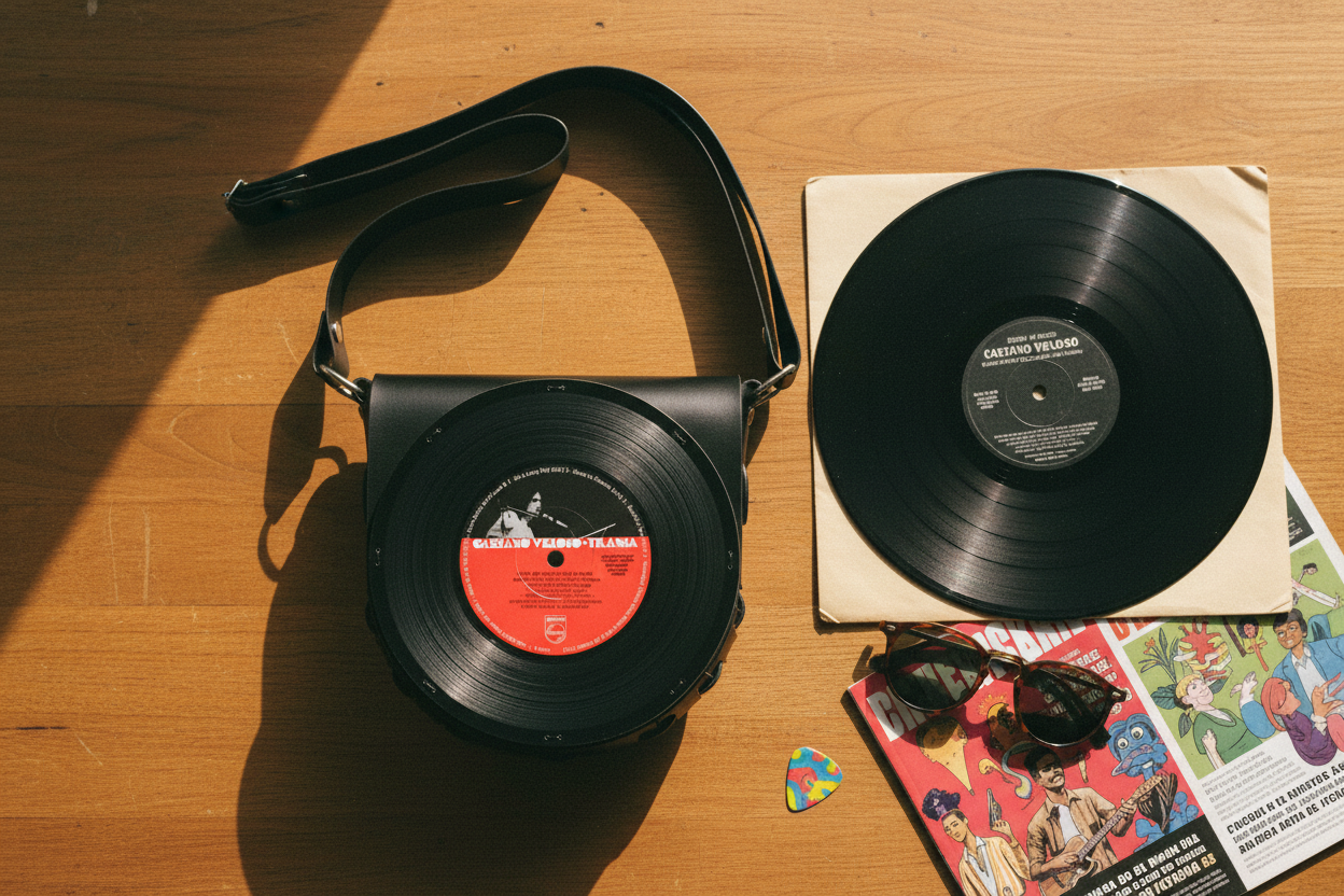 Bolsa Disco de Vinil - Caetano Veloso (Transa)