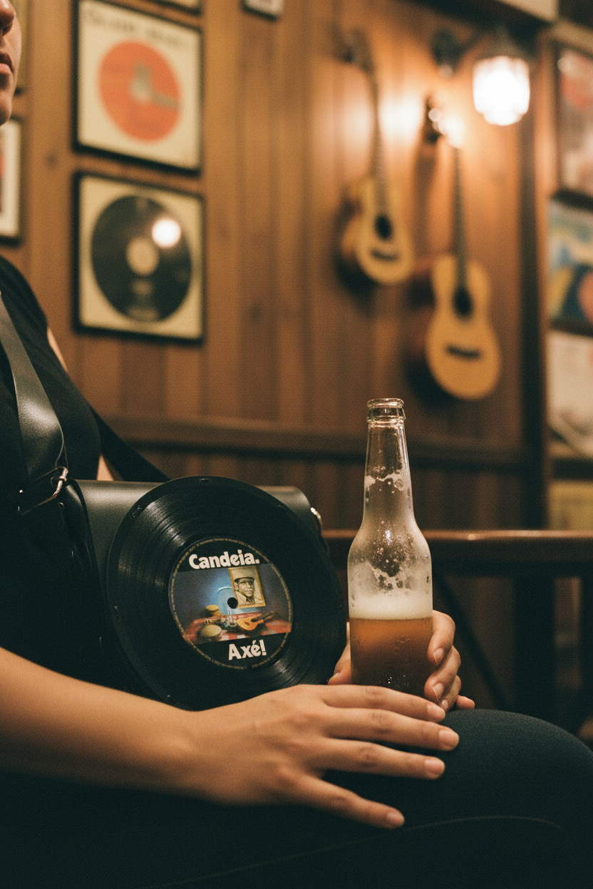 Bolsa Disco de Vinil - Candeia (Axé!)