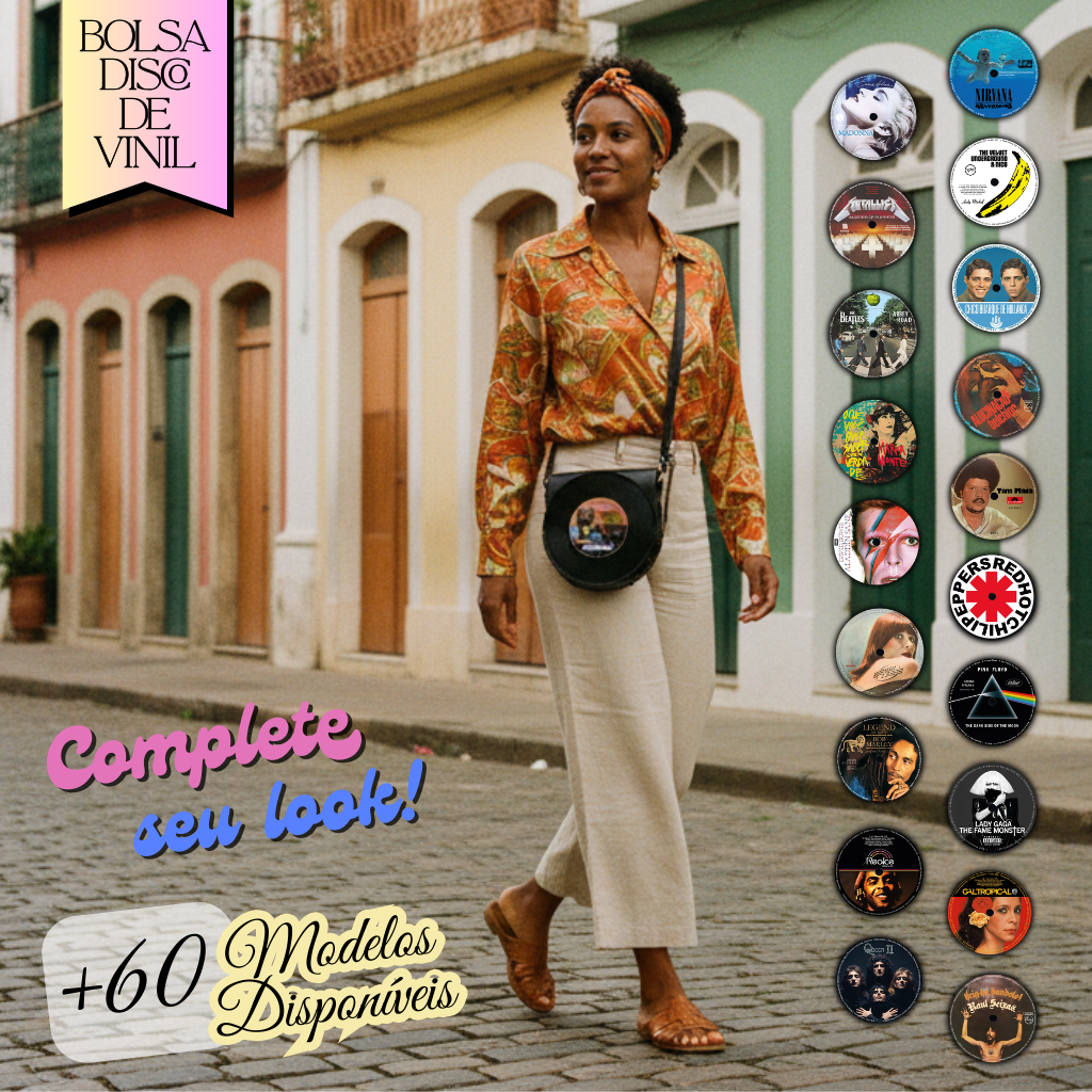 Bolsa Disco de Vinil - Cartola