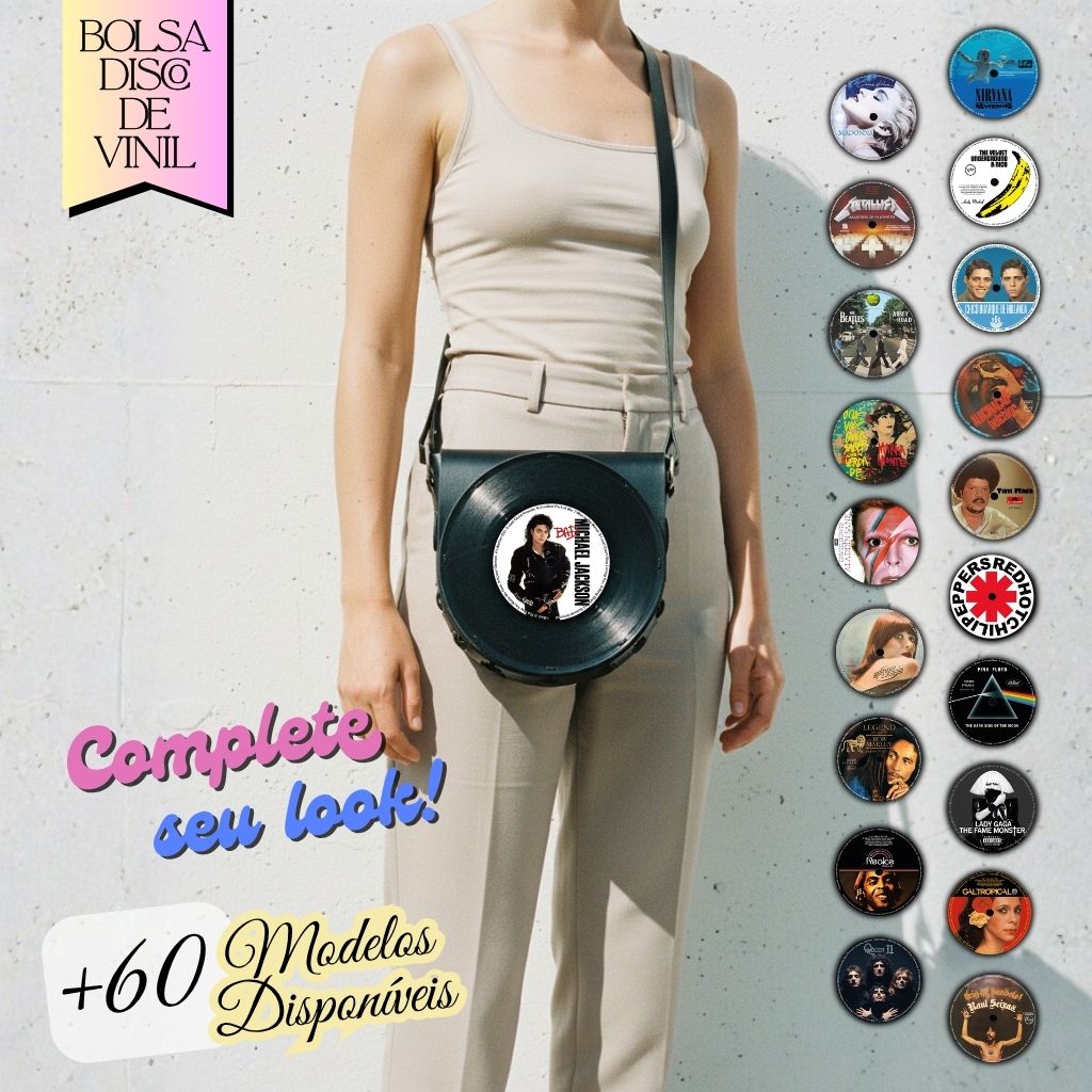 Bolsa Disco de Vinil - Michael Jackson (Bad)