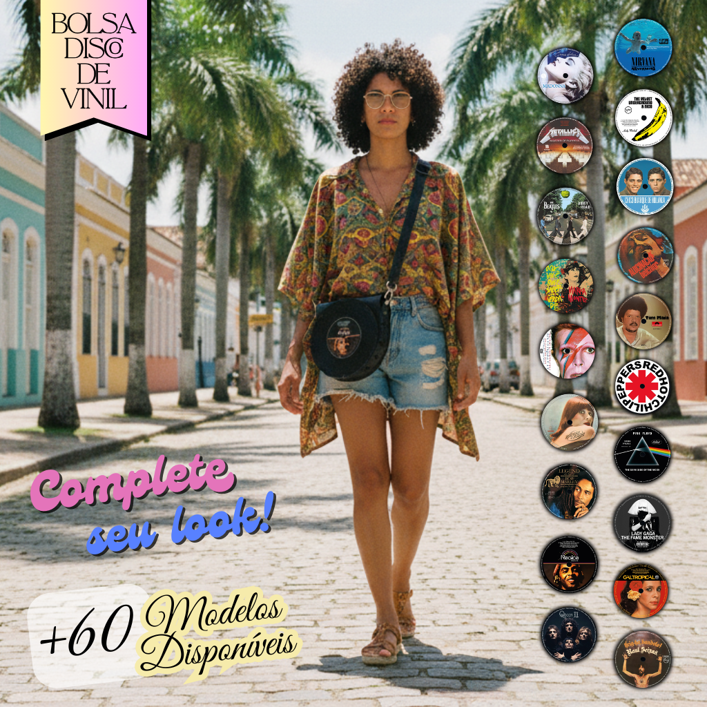 Bolsa Disco de Vinil - Gilberto Gil