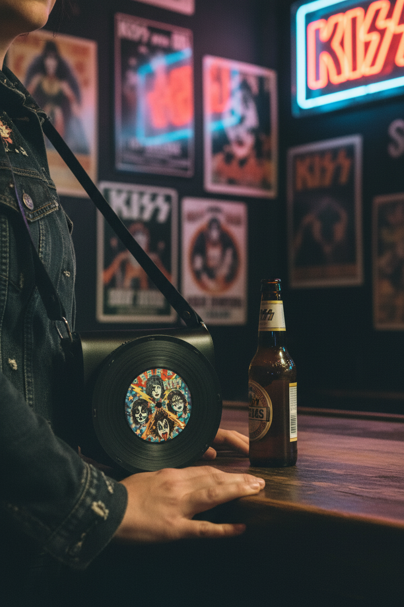 Bolsa Disco de Vinil - Kiss