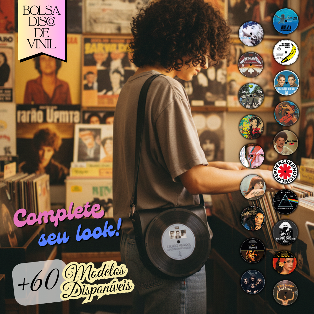 Bolsa Disco de Vinil - Legião Urbana