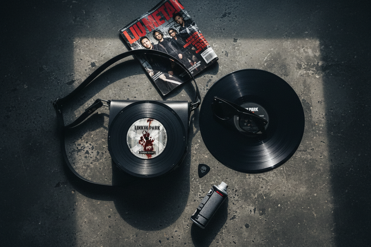 Bolsa Disco de Vinil - Linkin Park (Hybrid theory)