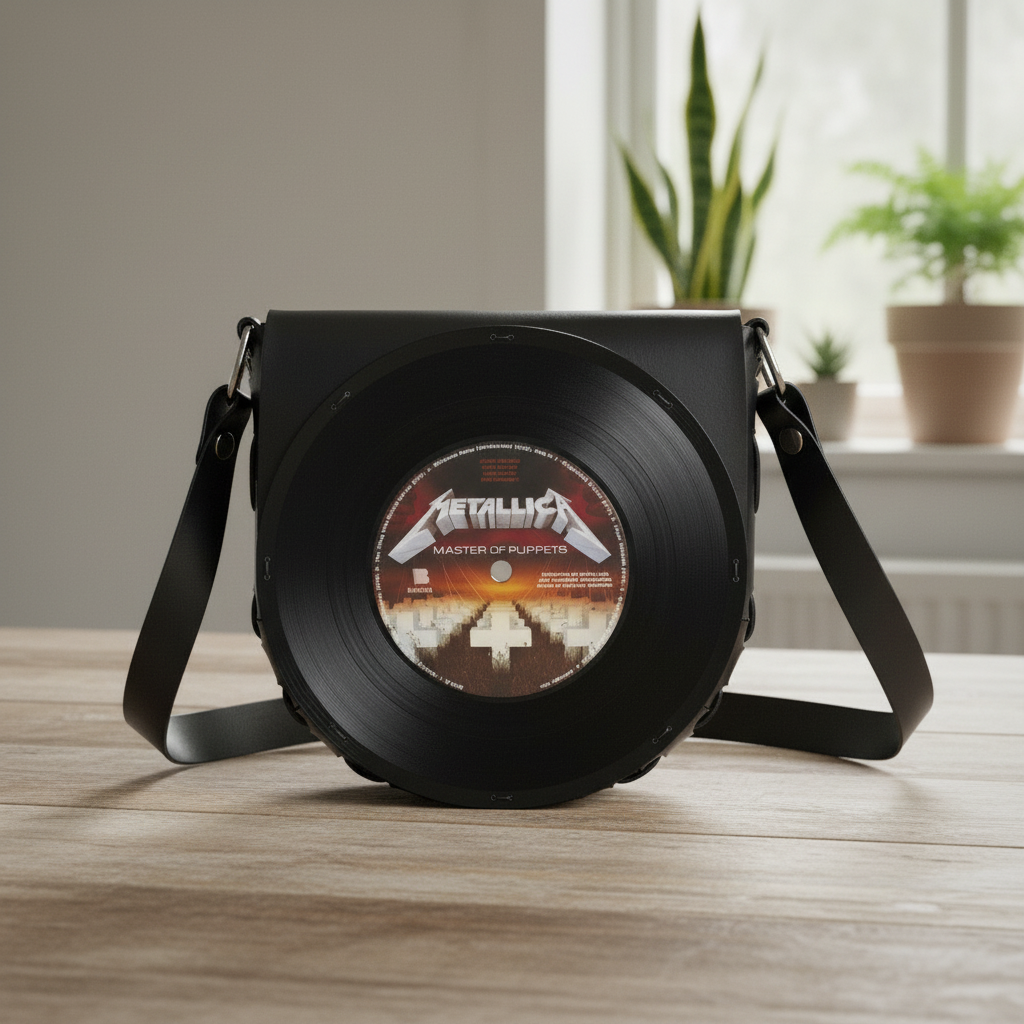 Bolsa Metallica - produto com luz natural