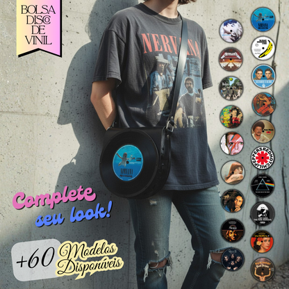 Bolsa Disco de Vinil - Nirvana