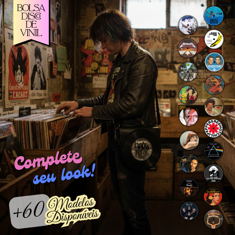 Bolsa Disco de Vinil - Ramones