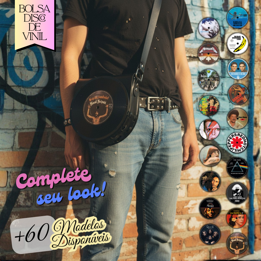 Bolsa Disco de Vinil - Raul Seixas