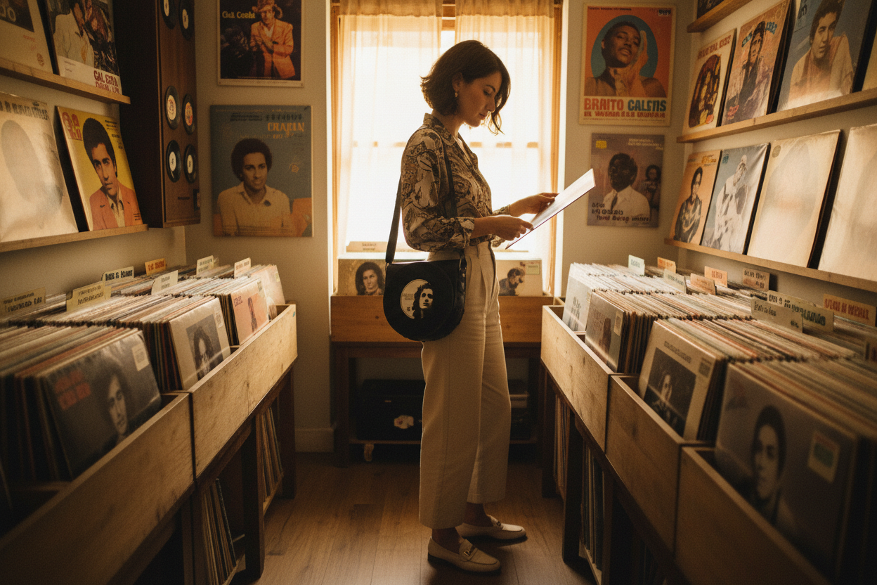 Bolsa Disco de Vinil - Roberto Carlos