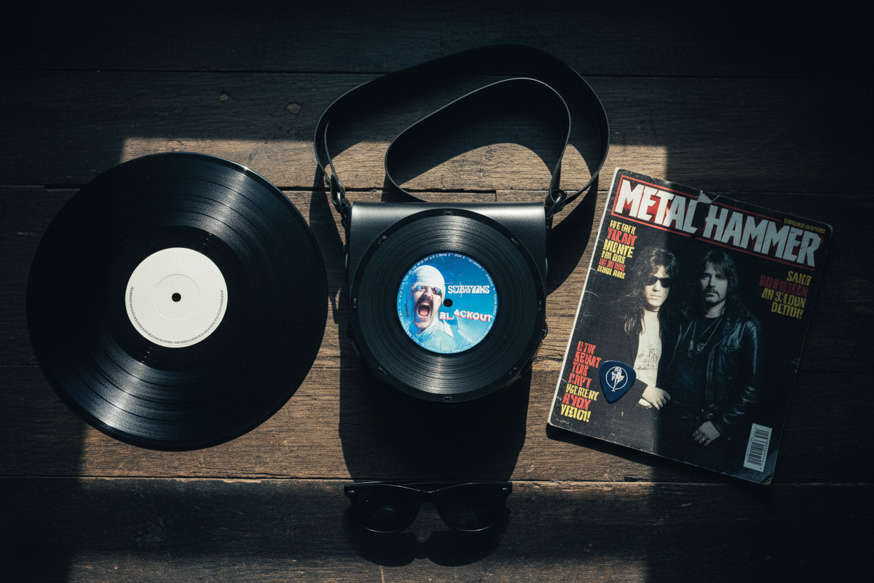 Bolsa Disco de Vinil - Scorpions (Blackout)