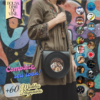 Bolsa Disco de Vinil - Secos e Molhados