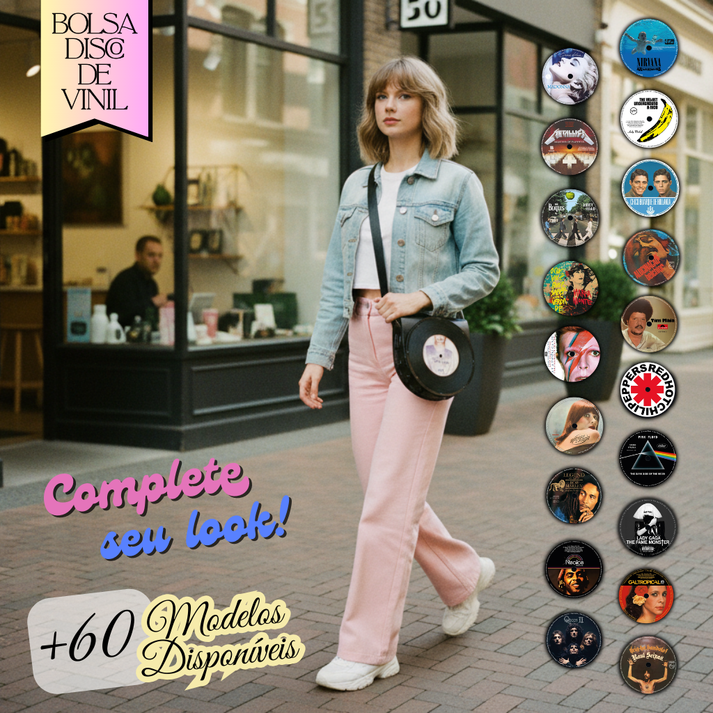 Bolsa Disco de Vinil - Taylor Swift