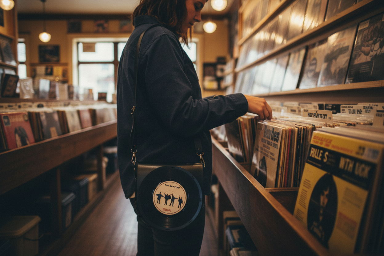 Bolsa Disco de Vinil - The Beatles (Help)