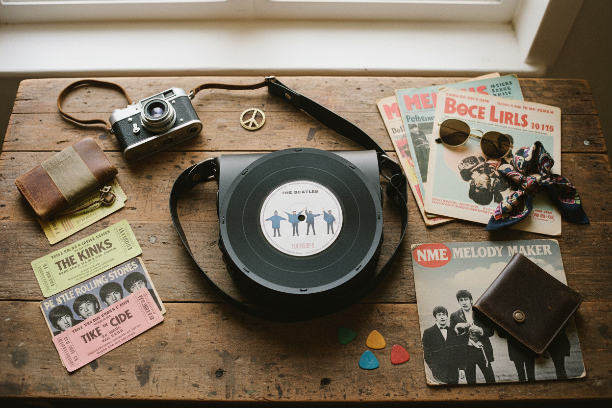Bolsa Disco de Vinil - The Beatles (Help)