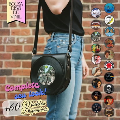 Bolsa Disco de Vinil - The Beatles (Abbey Road)