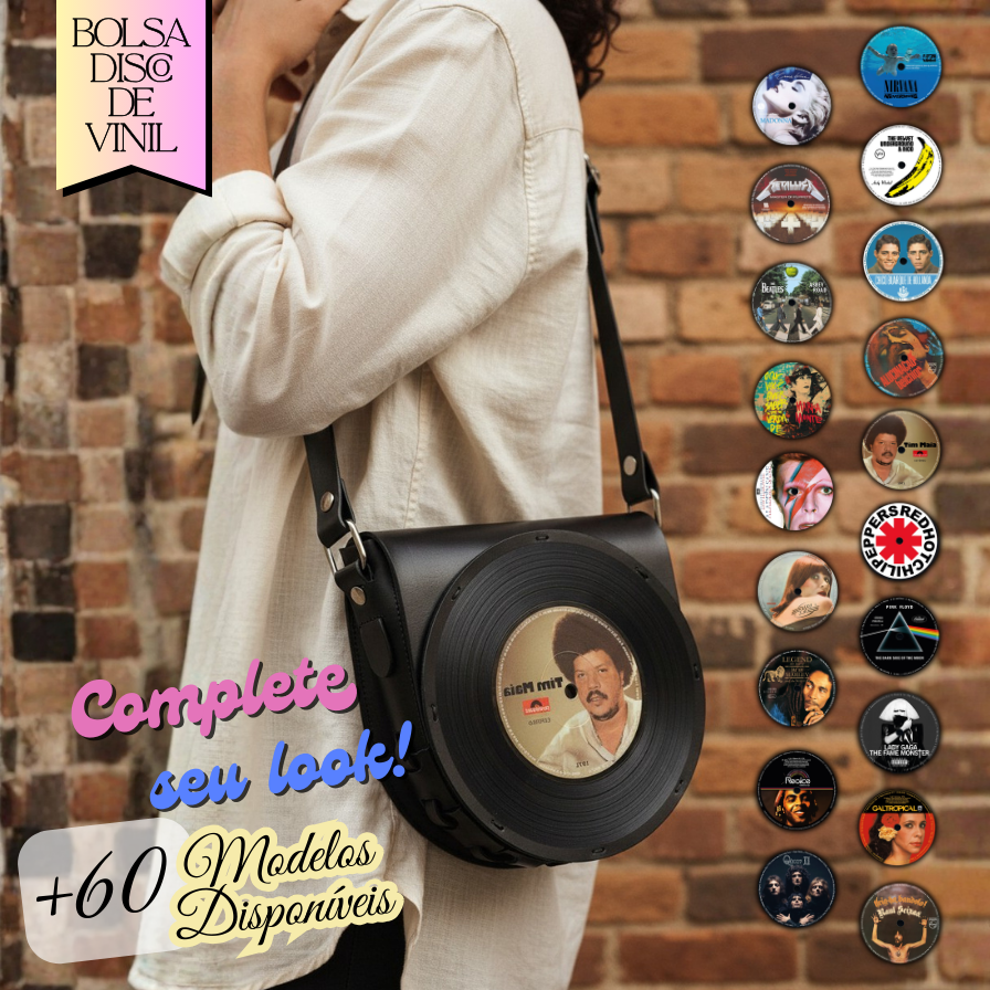 Bolsa Disco de Vinil - Tim Maia