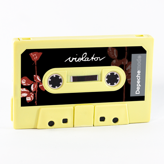 Carteira Depeche Mode (Violator) - bege - lado A