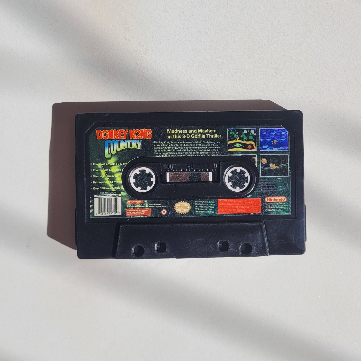 Carteira Donkey Kong Country SNES