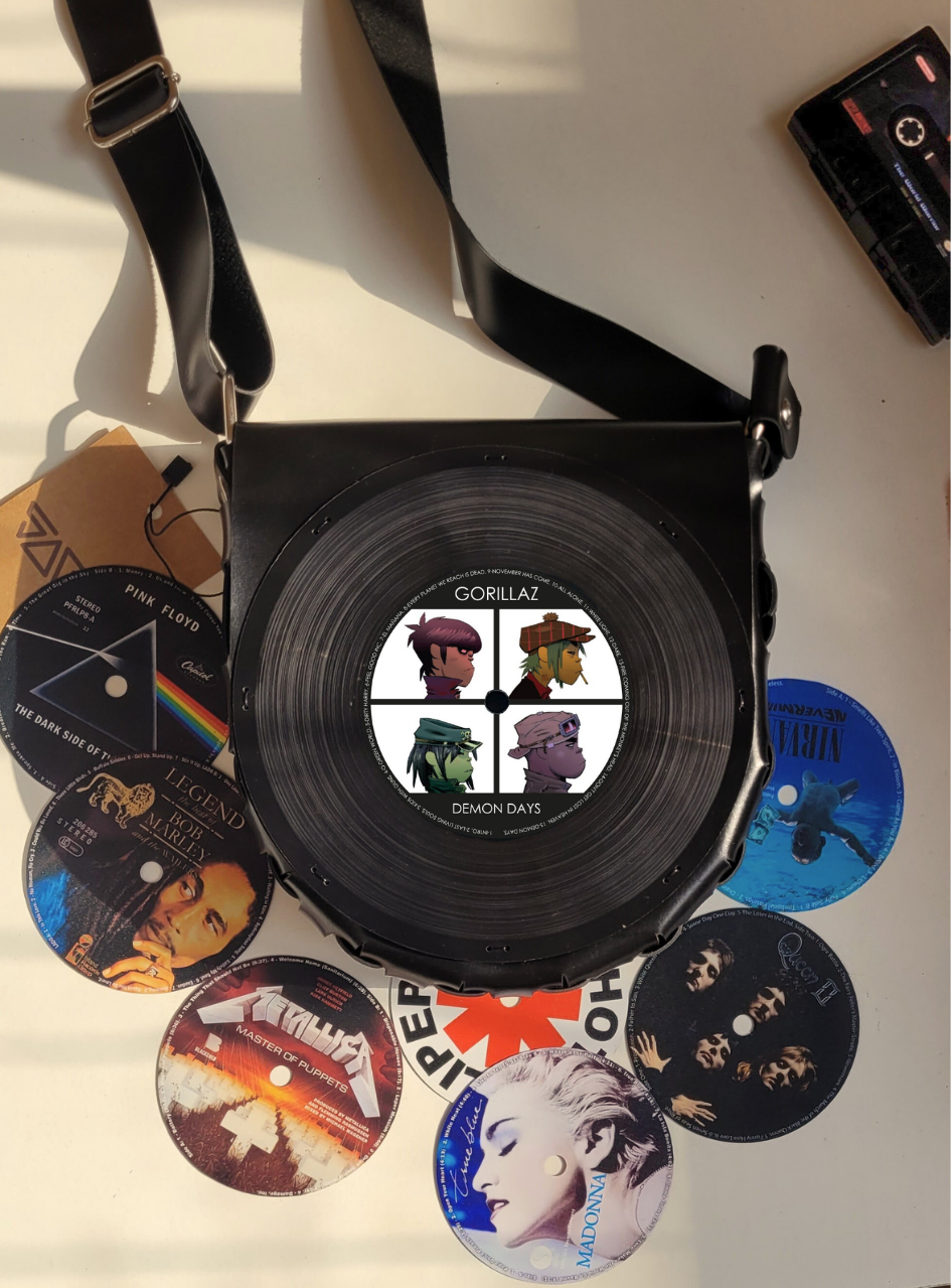 Bolsa Disco de Vinil - Gorillaz (Demon days)