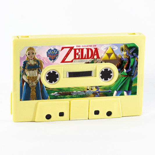 Carteira The Legend of Zelda (Ocarina of Time) - bege- lado A