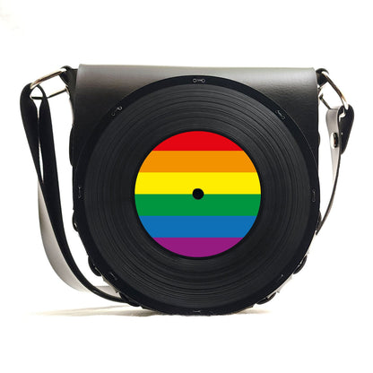 Bolsa Disco de Vinil - Multicolor