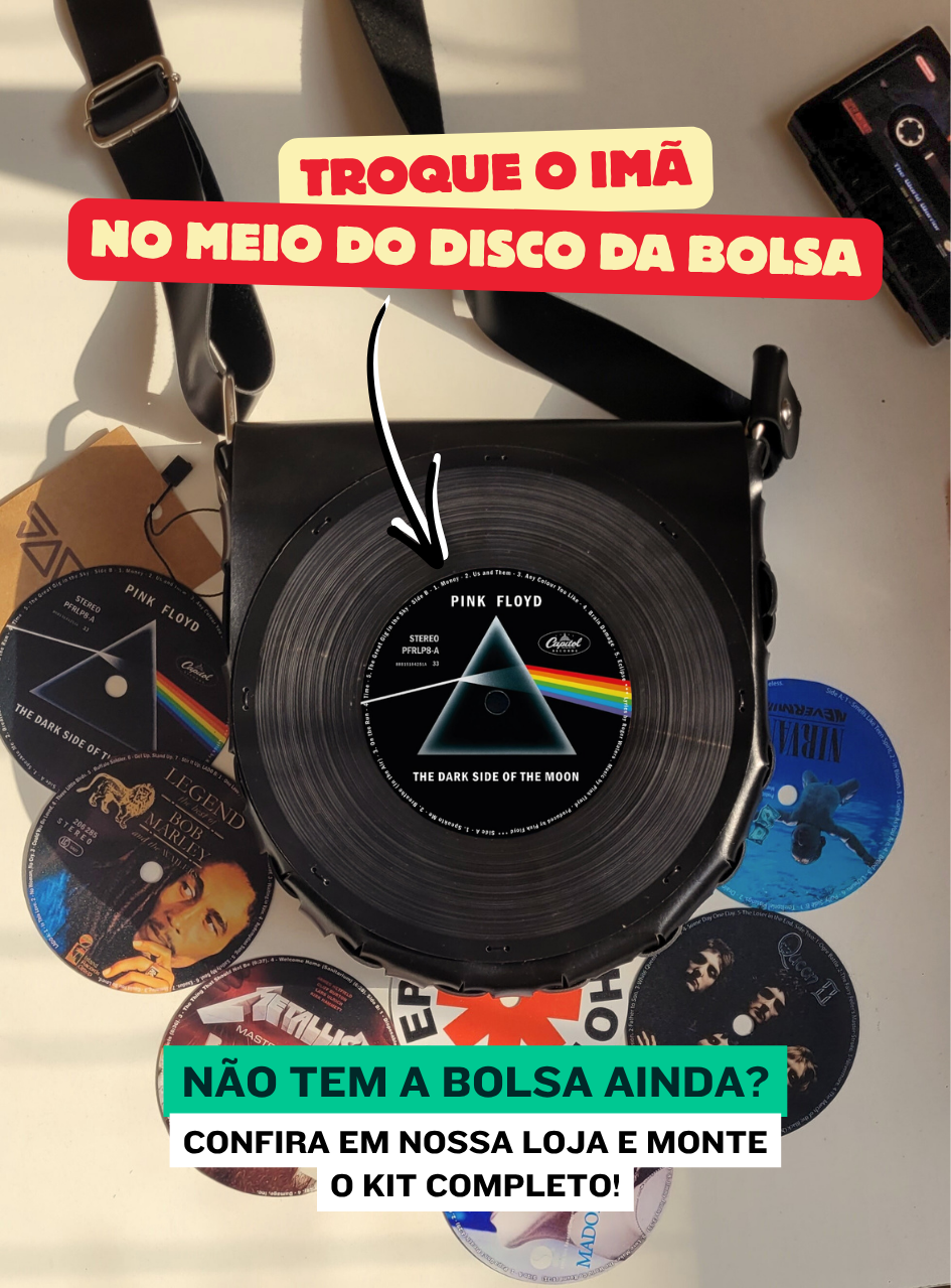 Imã Pink Floyd (The Dark Side of the Moon)