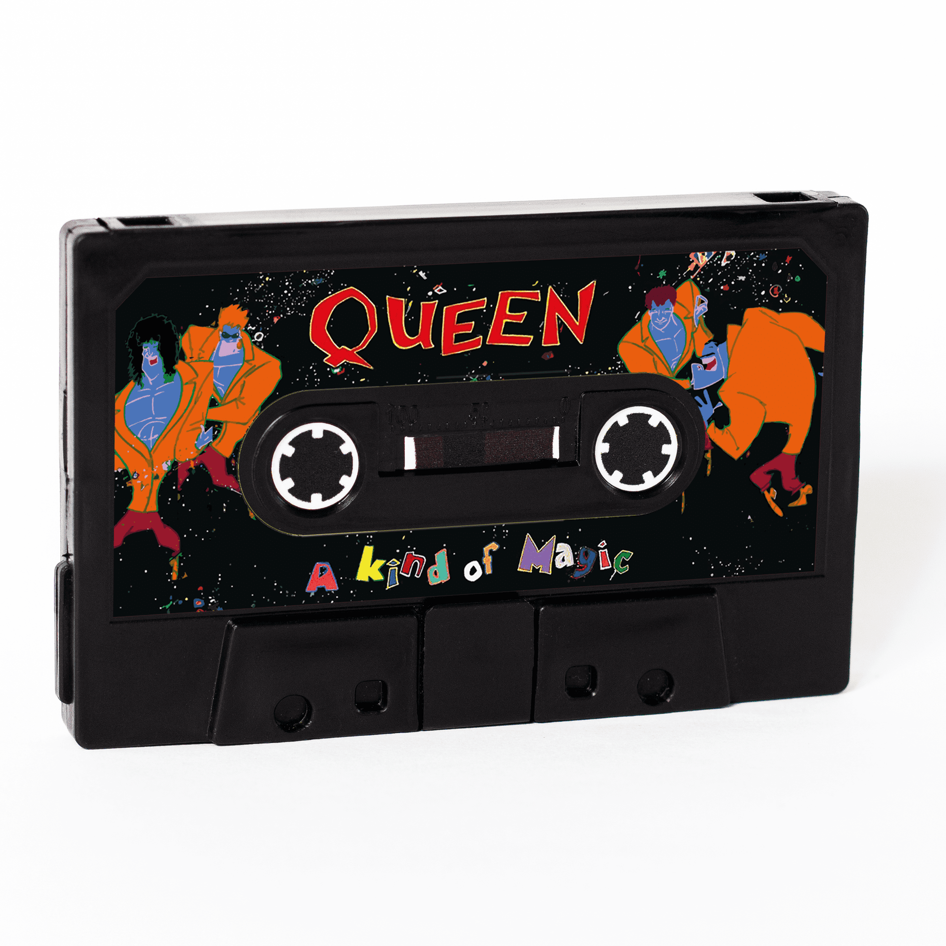 Carteira Queen (A Kind of Magic) - preta - lado A