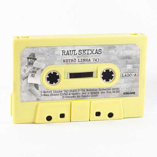 Carteira Raul Seixas (Metrô Linha 743) - bege - lado A